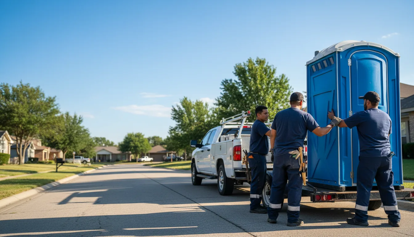 Portable Toilet Rental in Steele, ND near me